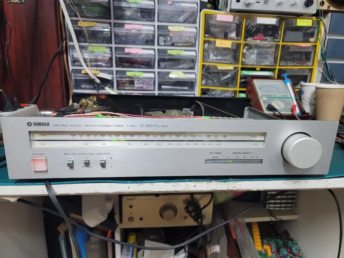 YAMAHA DC NF B  T550 튜너